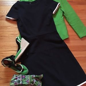 J. Crew Navy Dress in 4 Tall